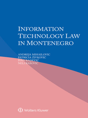 cover image of Information Technology Law in Montenegro